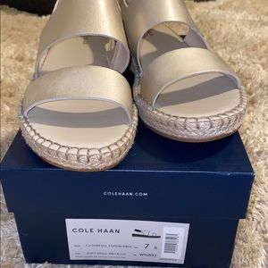 Size 7 Cole Haan sandals!